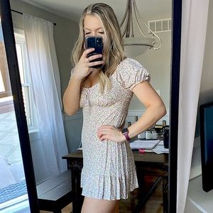 Floral babydoll dress